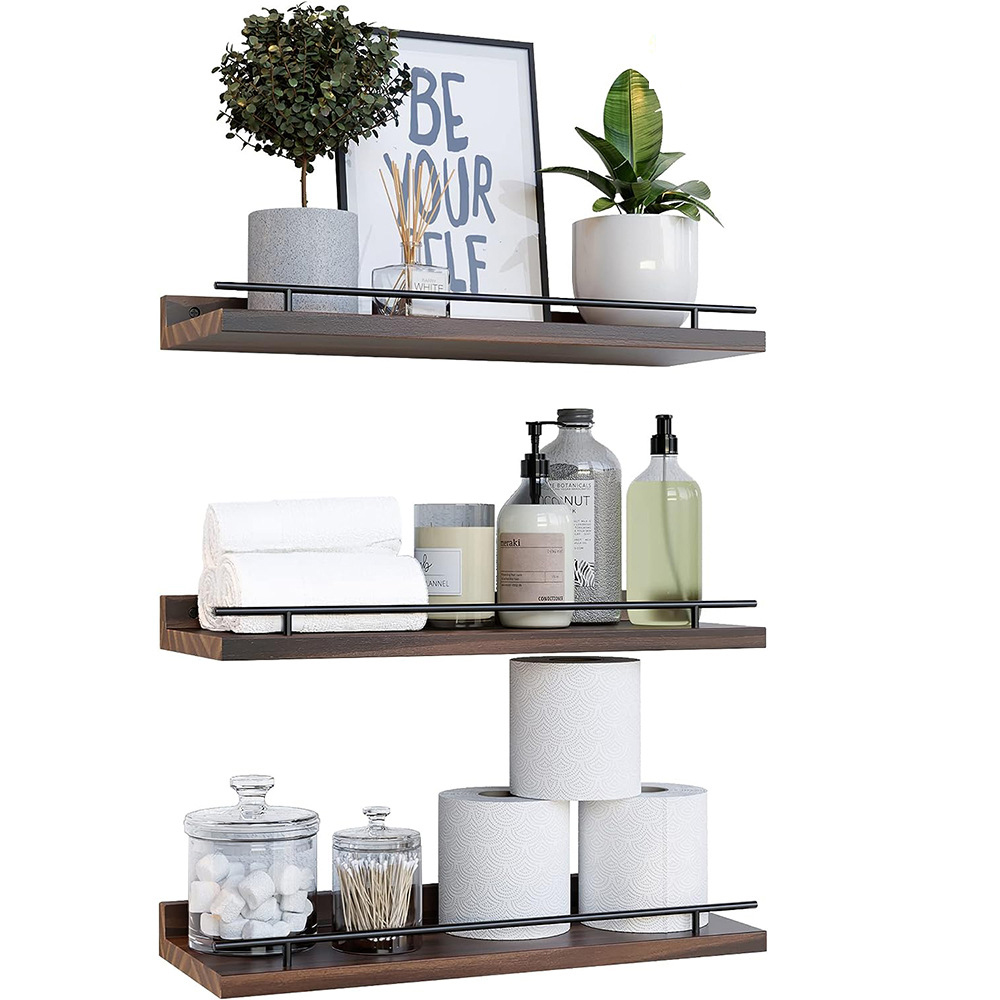Home Bathroom Shelf - Estante de almacenamiento de madera para