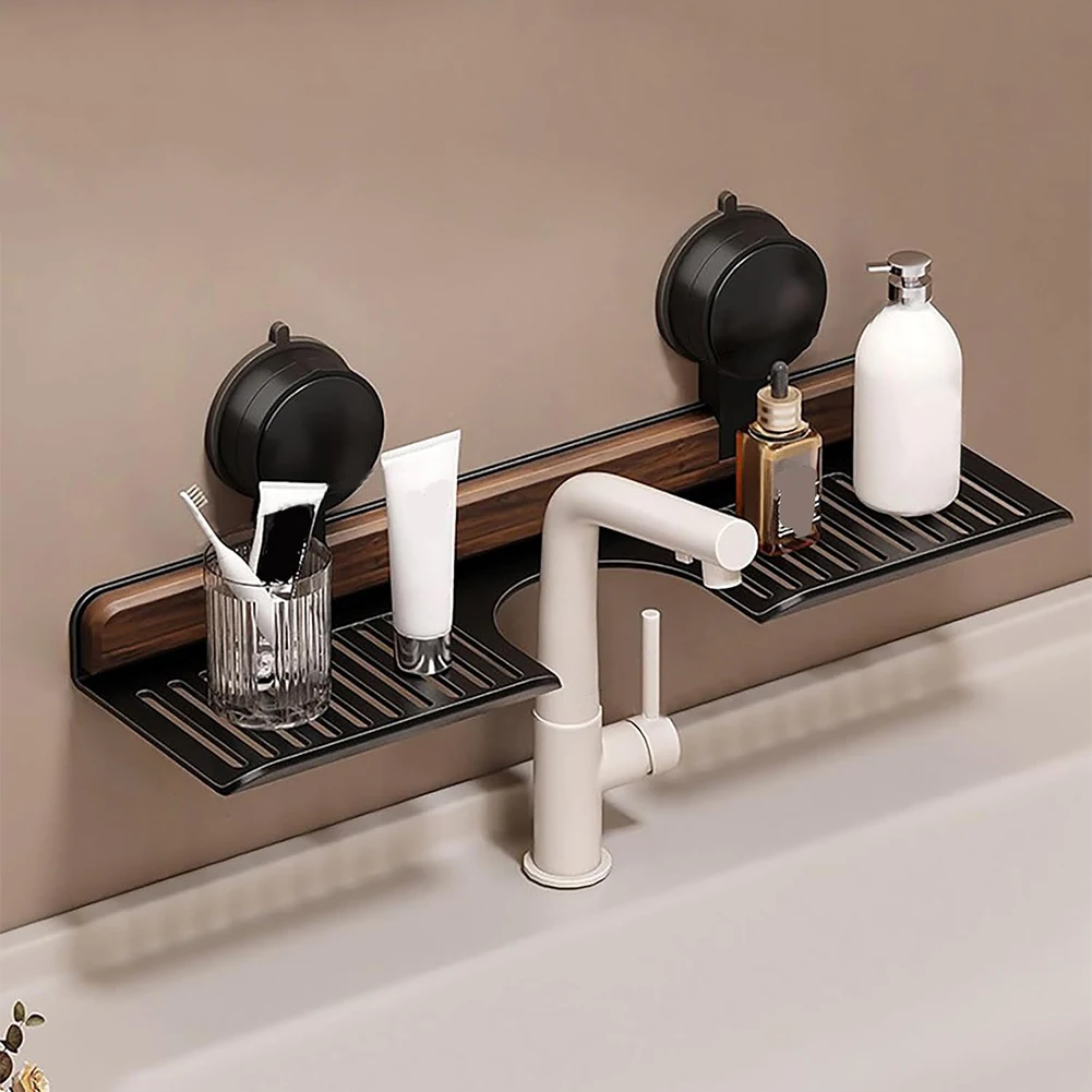 Home Depot Bathroom Sink - Estante de baño E5 de nogal