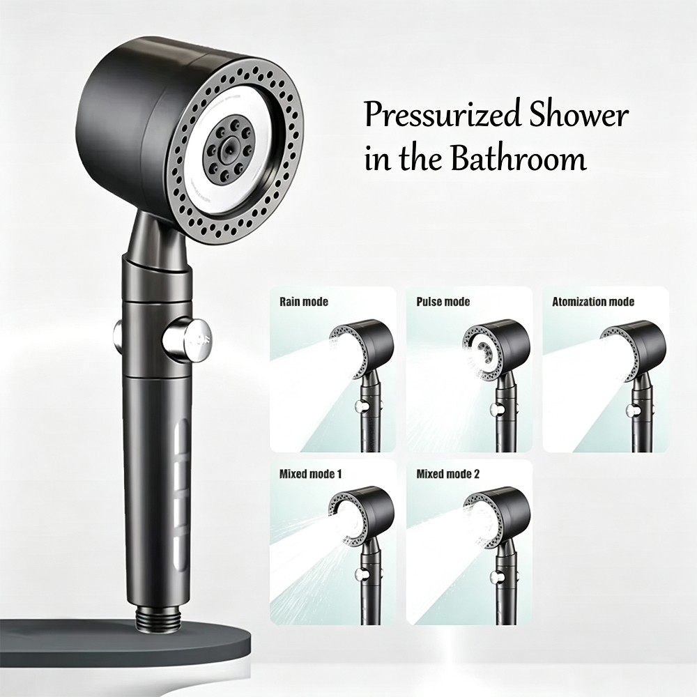 Home One Bathroom Accessories - Cabezal de Ducha Manual de Alta