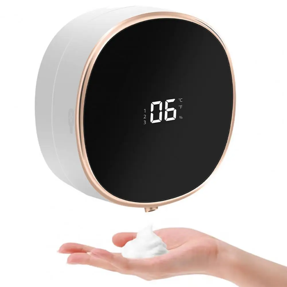 Home Bathroom Wall Soap Dispenser - Dispensador de jabón eléctrico con botón
