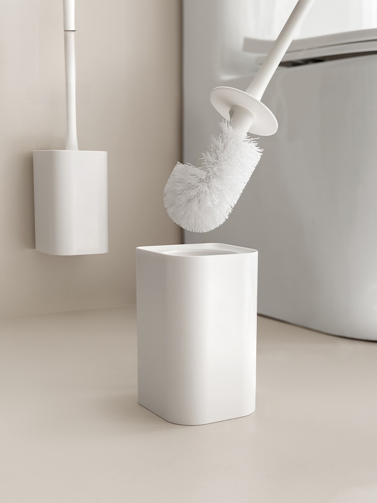 Home Needs Bathroom Cleaning - Escobilla de baño de esquina montada
