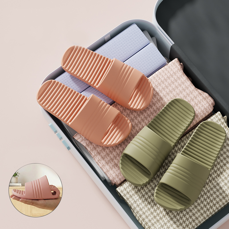 Home Bath - Zapatillas de viaje plegables para hombre