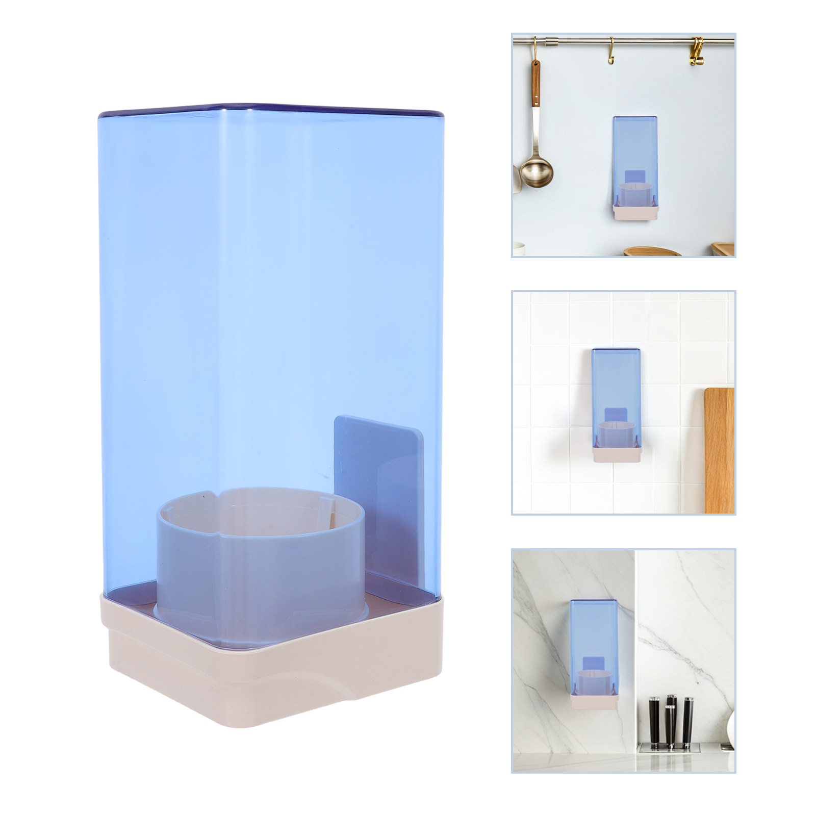 Home Bathroom Wallpaper - Dispensador de vasos de papel desechables,