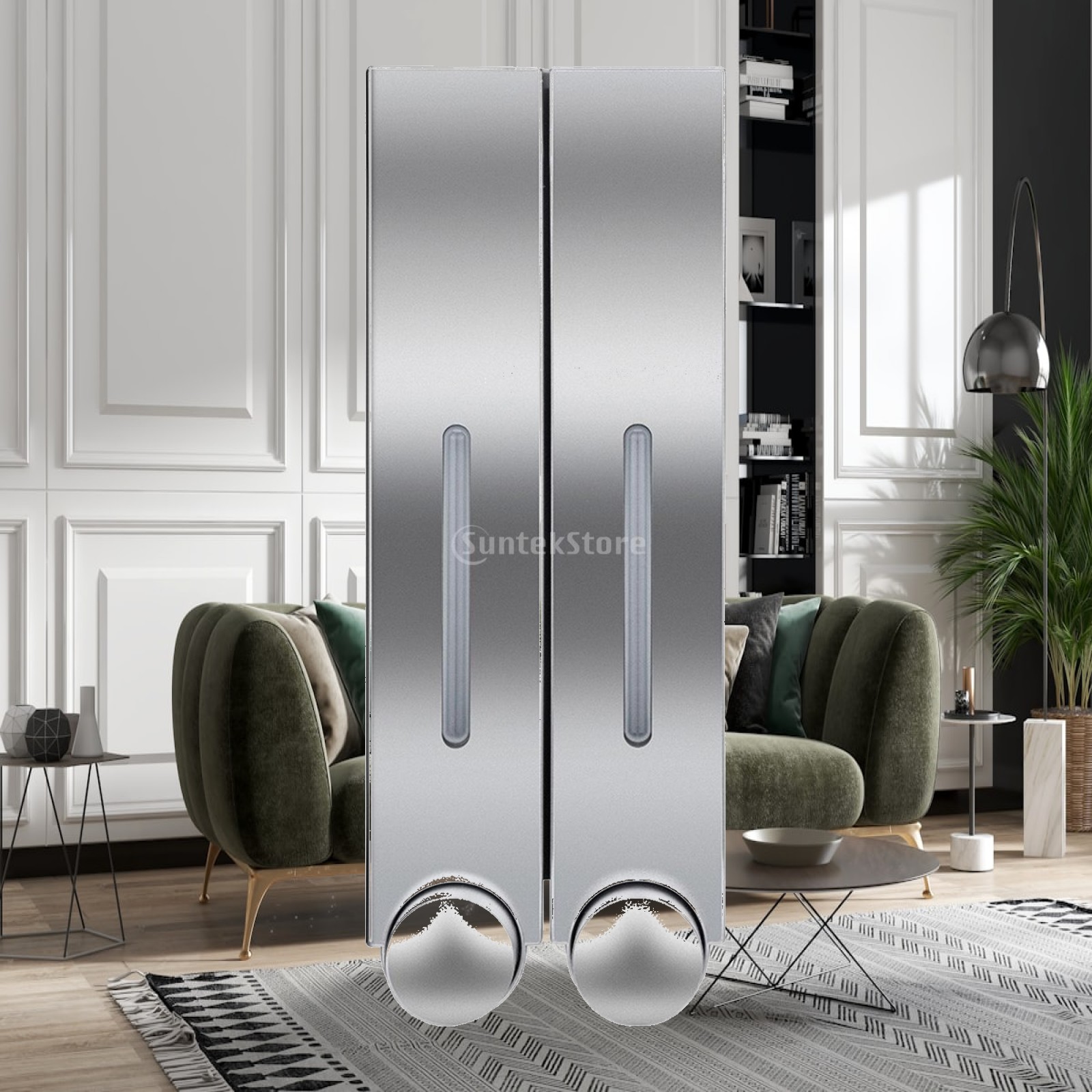 Home Bathroom Wall Soap Dispenser - Dispensador de Champú y Acondicionador para