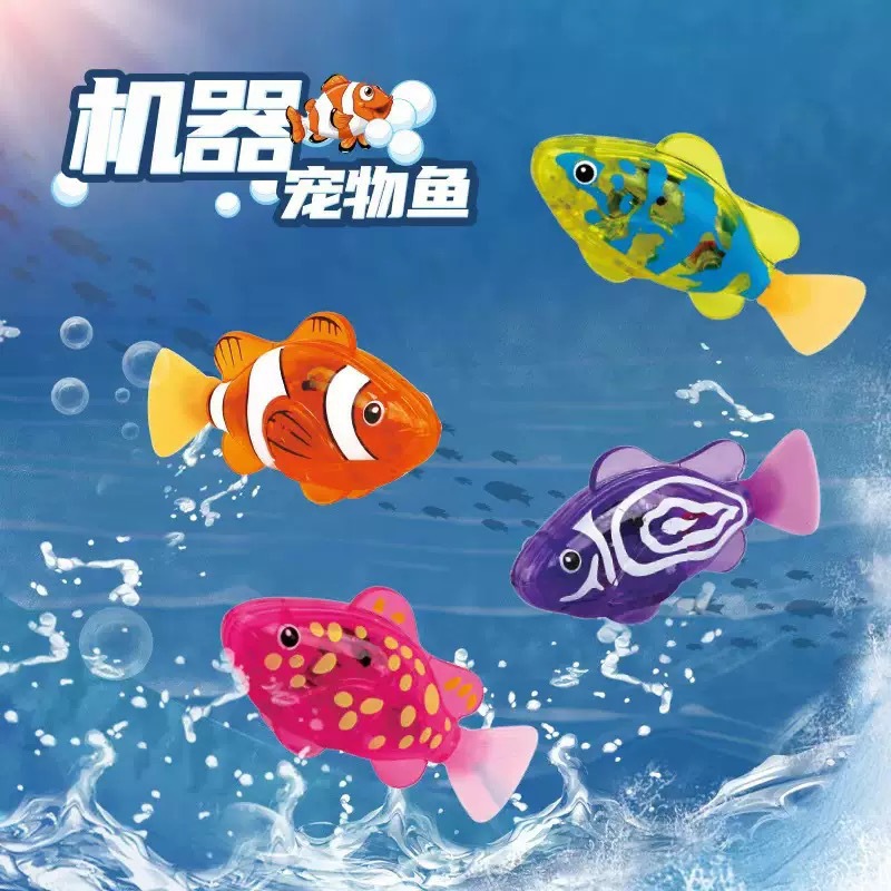 Home Bathroom Model - Juguete de Pescado Eléctrico Interactivo de
