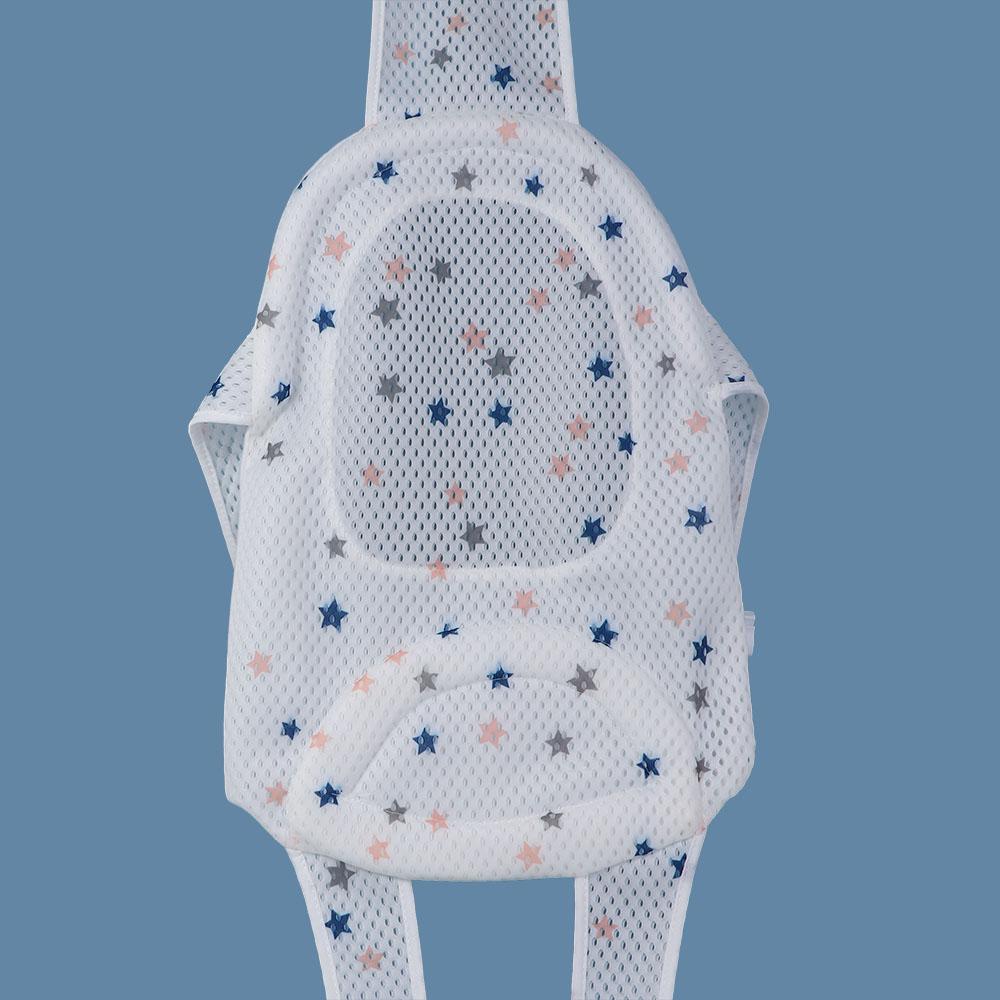 Non Slip Bath Mat - Cojín de red plegable Asiento de