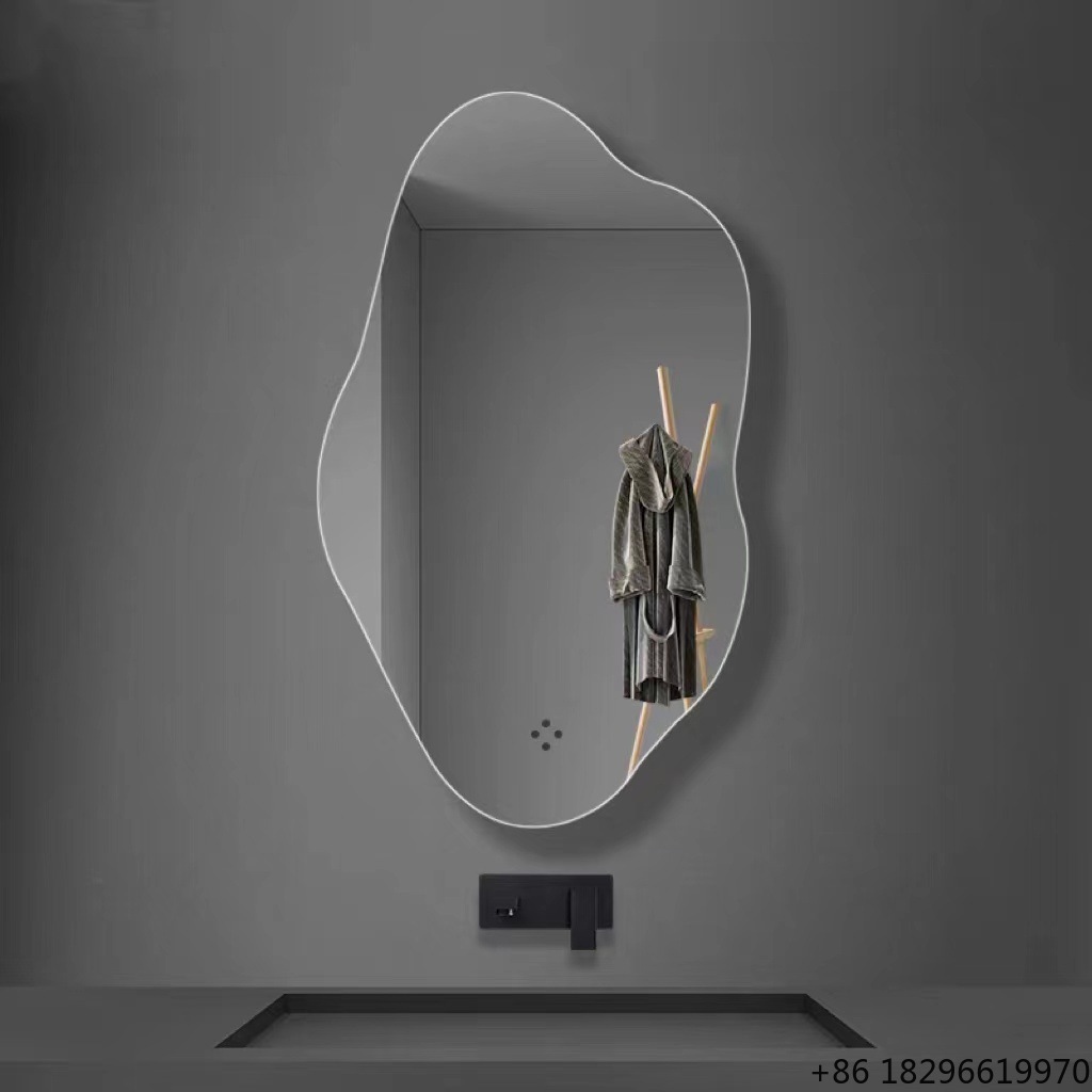 Home Goods Bathroom Mirrors - Espejo de Pared Irregular para Baño,