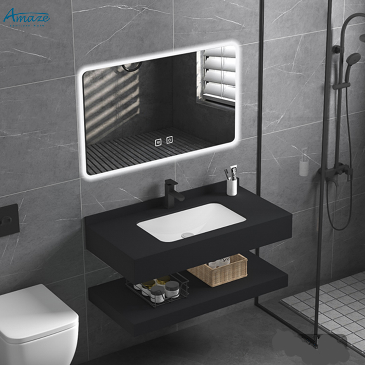 Home Living Bathroom Vanity - Mueble de Baño Duradero de Doble
