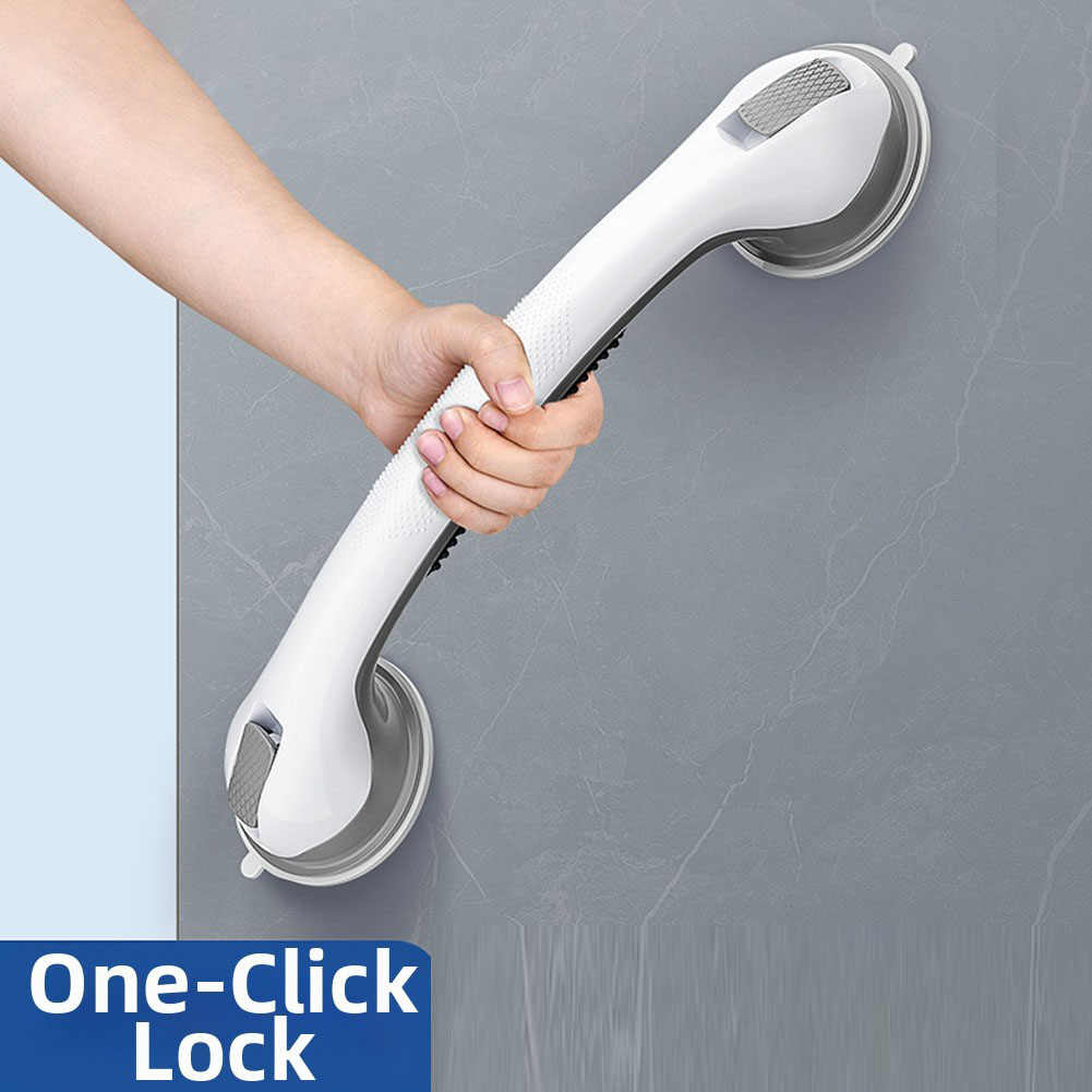 Home Bathroom Grab Bar - 2 barras de agarre con succión