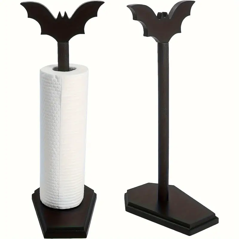 Home Bathroom Paper Towel Holder - Toallero de papel de murciélago -