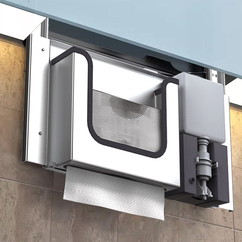 Home Bathroom Wall Soap Dispenser - Dispensador de Toallas de Papel Oculto