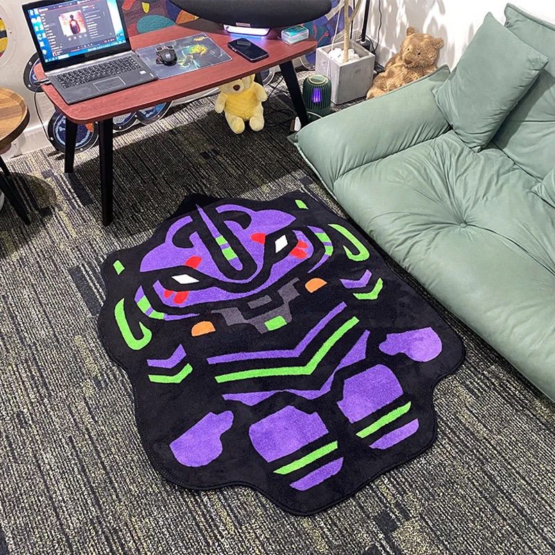 Home Bathroom Movie - Alfombra de Diseño NEON GENESIS EVANGELION,