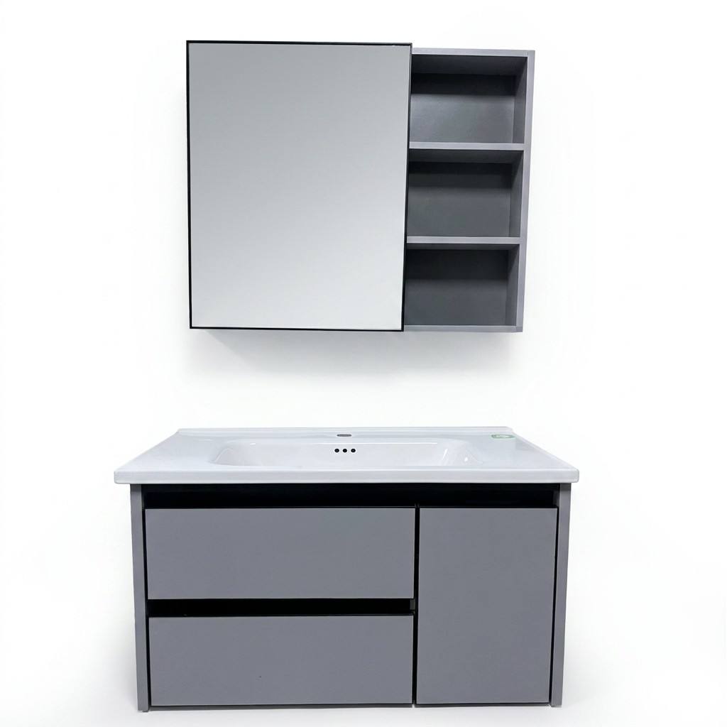 Home Living Bathroom Vanity - Mueble de Baño Moderno y Ecológico,