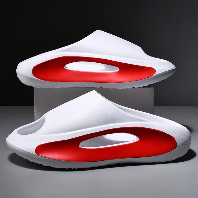 Home Bathroom Size - Pantuflas unisex de punta abierta para