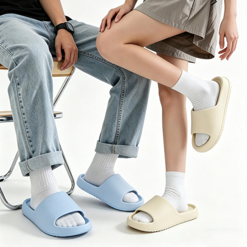 Home Bathroom Size - Pantuflas Ligeras de EVA para Parejas,