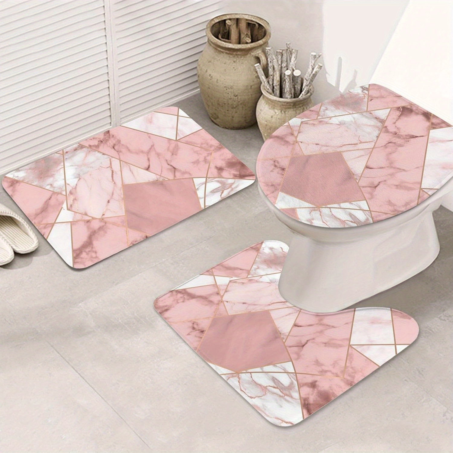Juego de Alfombrillas de Baño  - Home Made Bathroom Vanity reseña y precio