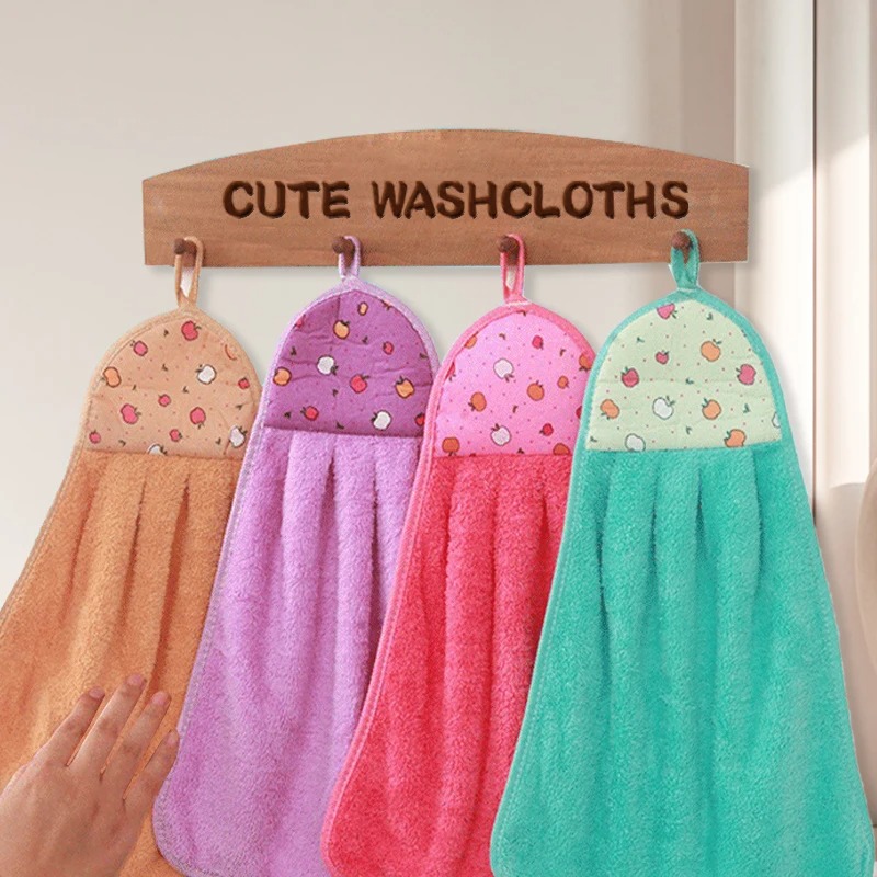 4 Toallas Pequeñas de 20*32cm  - Home Kitchen Bathroom Cleaning reseña y precio