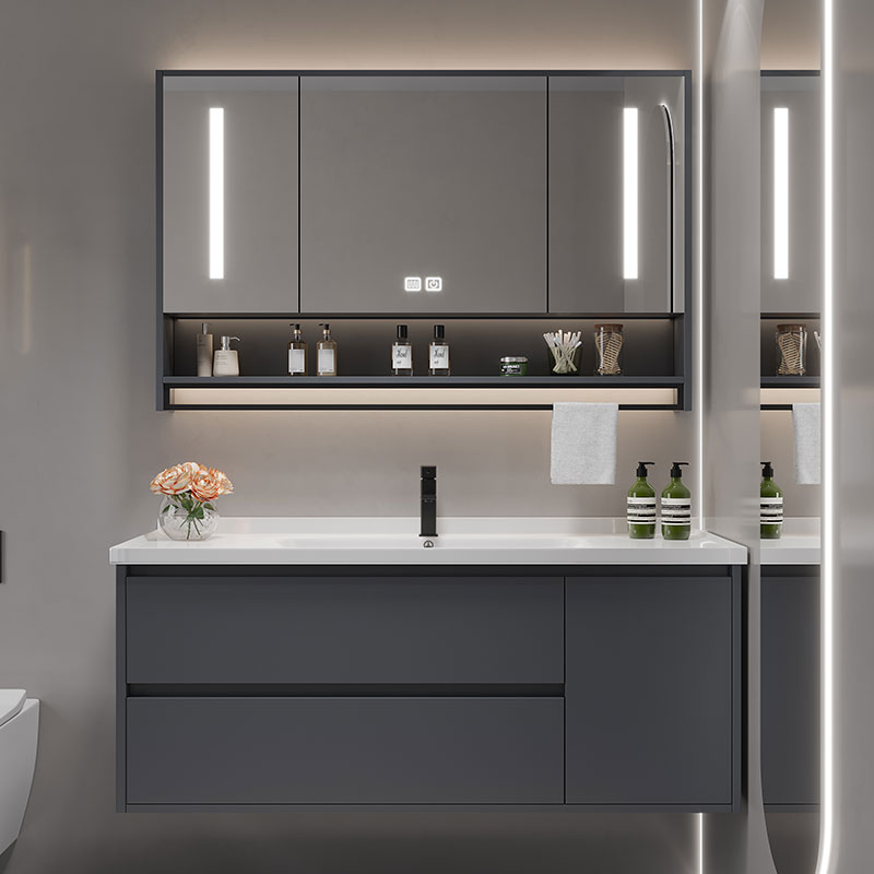 Tocador de baño con partición  - Home Bathroom Vanity reseña y precio