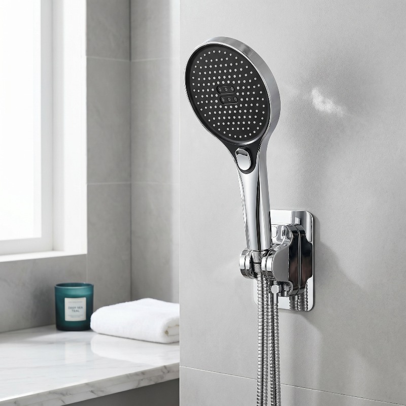 Juego de ducha manual de alta  - Home Bath reseña y precio