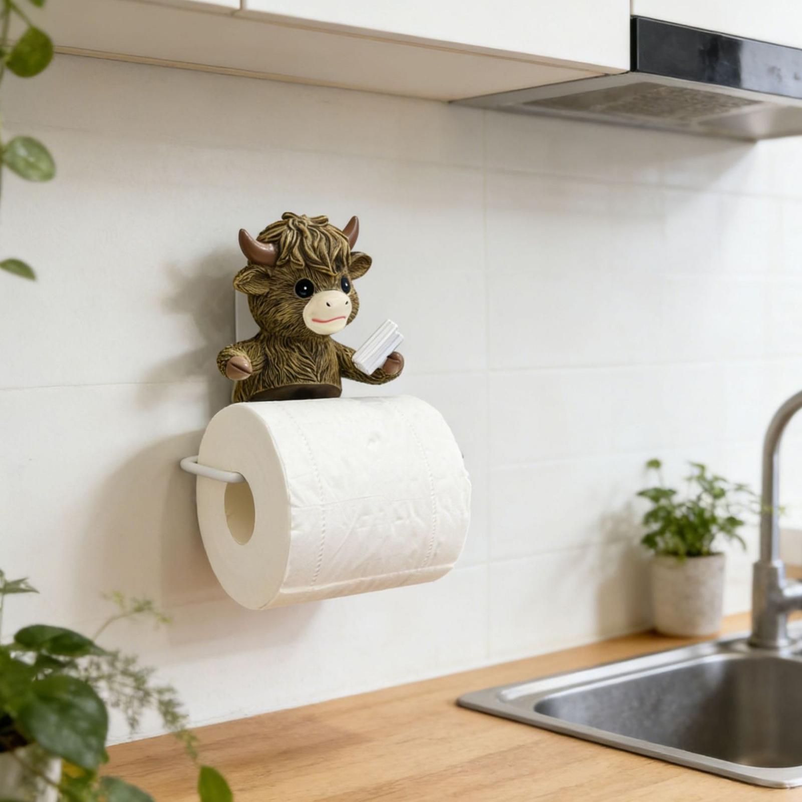 Soporte de papel higiénico y t - Home Bathroom Paper Towel Holder reseña y precio