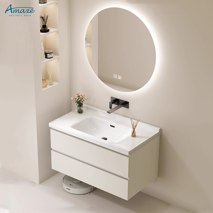 Mueble de Baño Moderno de Lujo - Home Living Bathroom Vanity reseña y precio