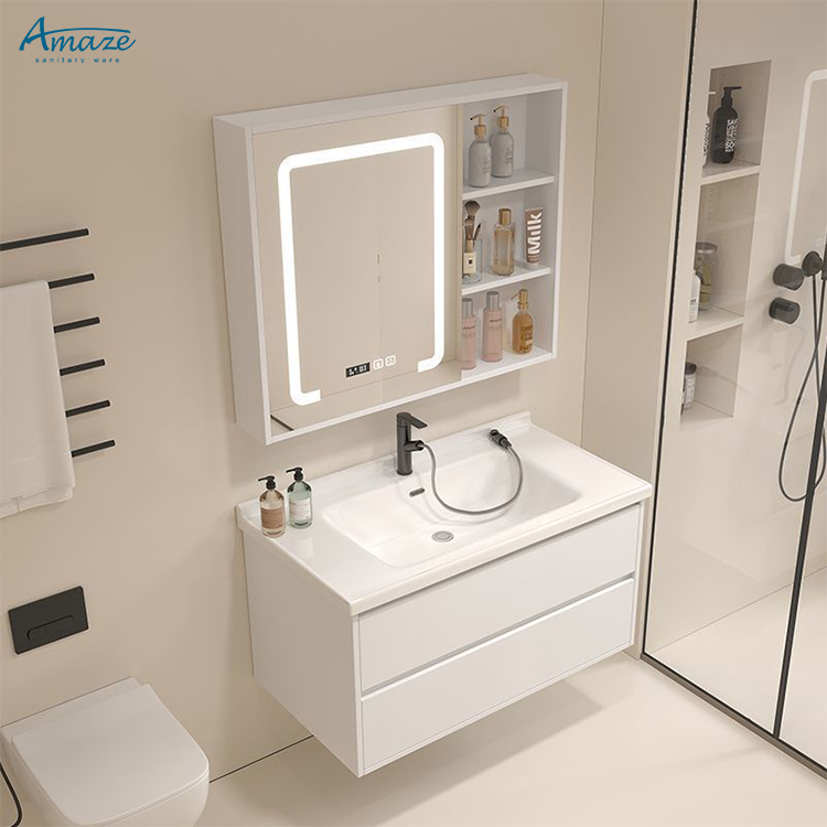 Mueble de Baño Moderno de Lujo - Home Living Bathroom Vanity reseña y precio