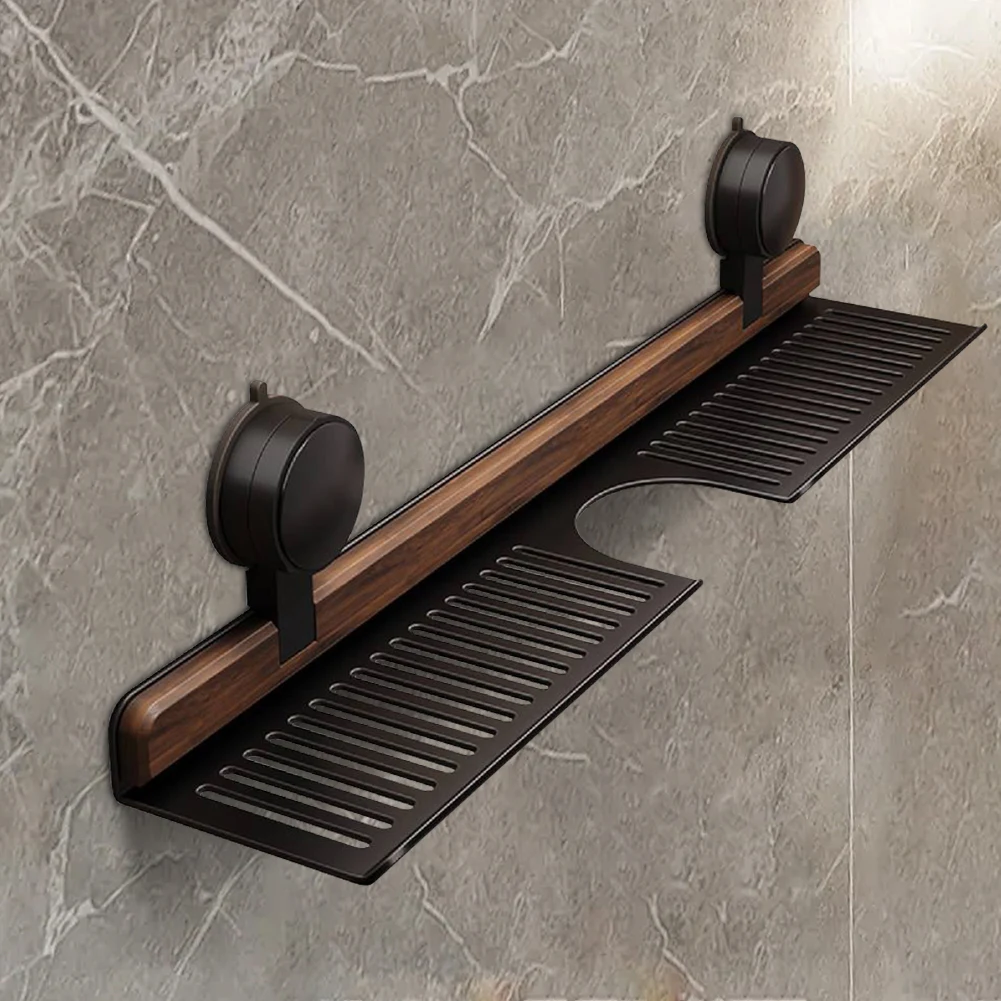 Estante de baño E5 de nogal co - Home Depot Bathroom Sink reseña y precio