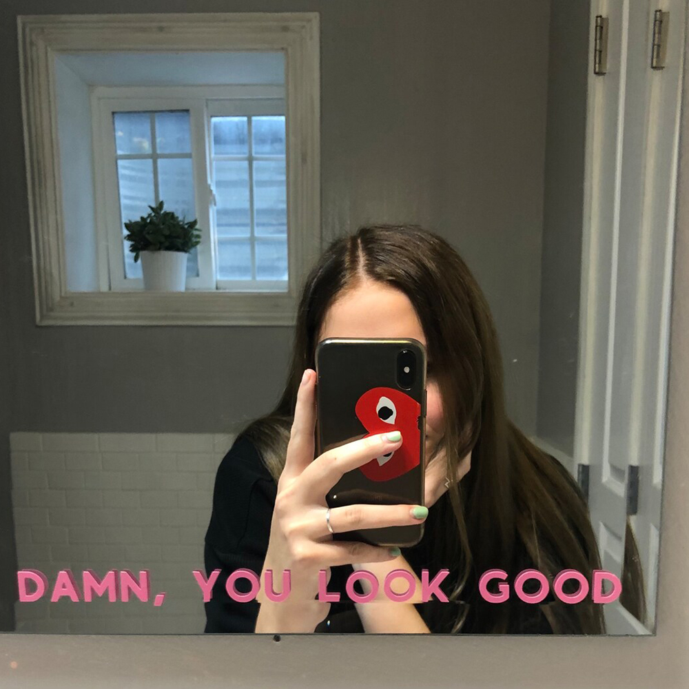 You Look Good-pegatina de espe - Home Goods Bathroom Mirrors reseña y precio