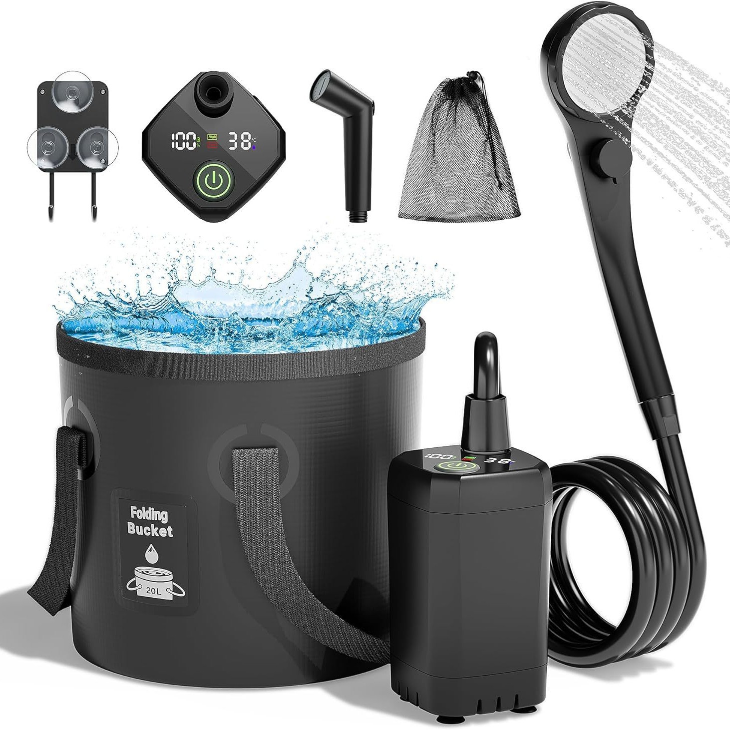 Ducha Eléctrica Portátil Autoc - Home Bath reseña y precio