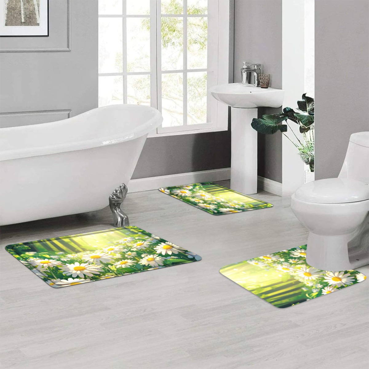 Juego de Alfombrillas de Baño  - Home Made Bathroom Vanity reseña y precio
