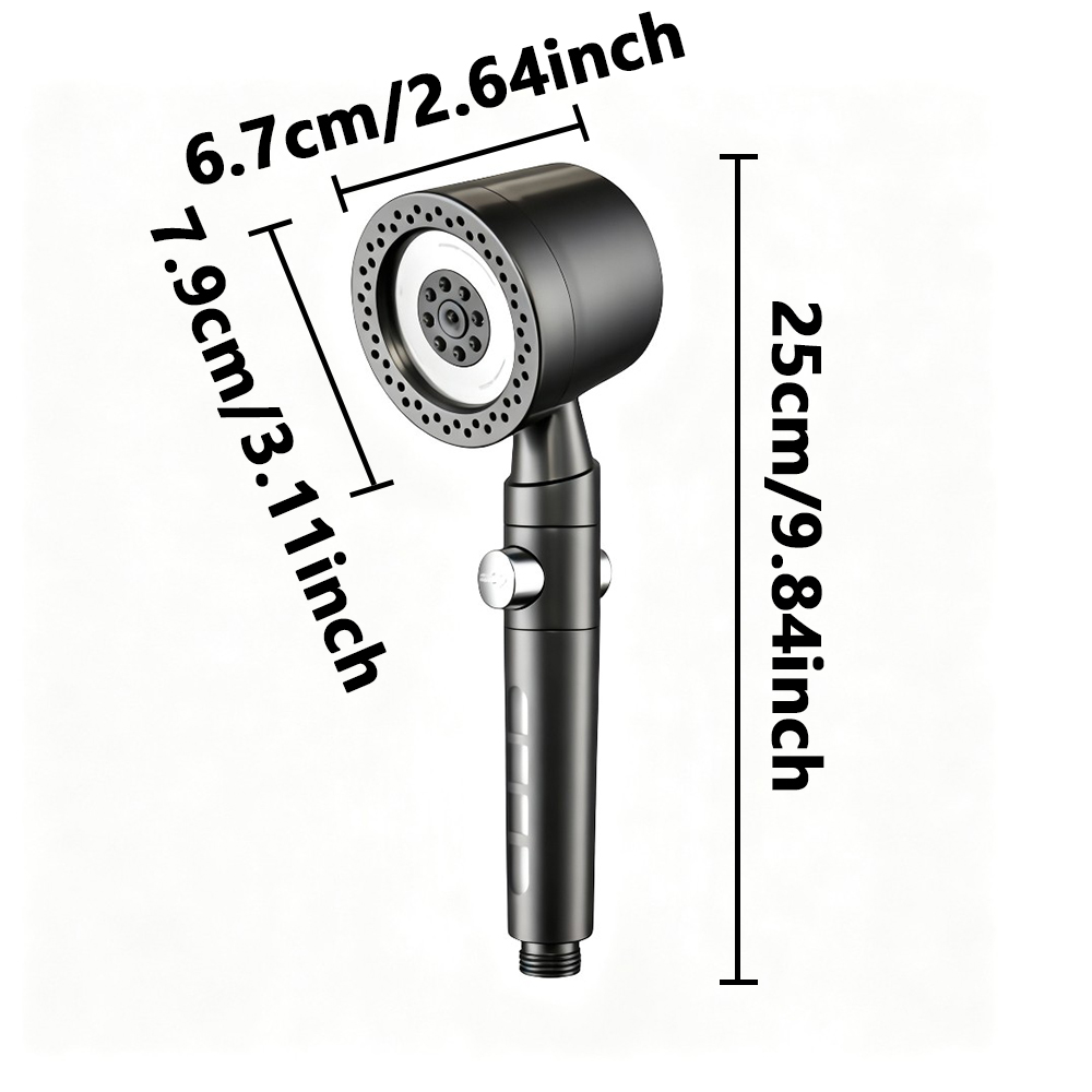 Cabezal de Ducha Manual de Alt - Home One Bathroom Accessories reseña y precio