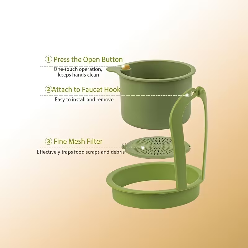 Cesta de drenaje tipo prensa:  - Home Depot Bathroom Sink reseña y precio