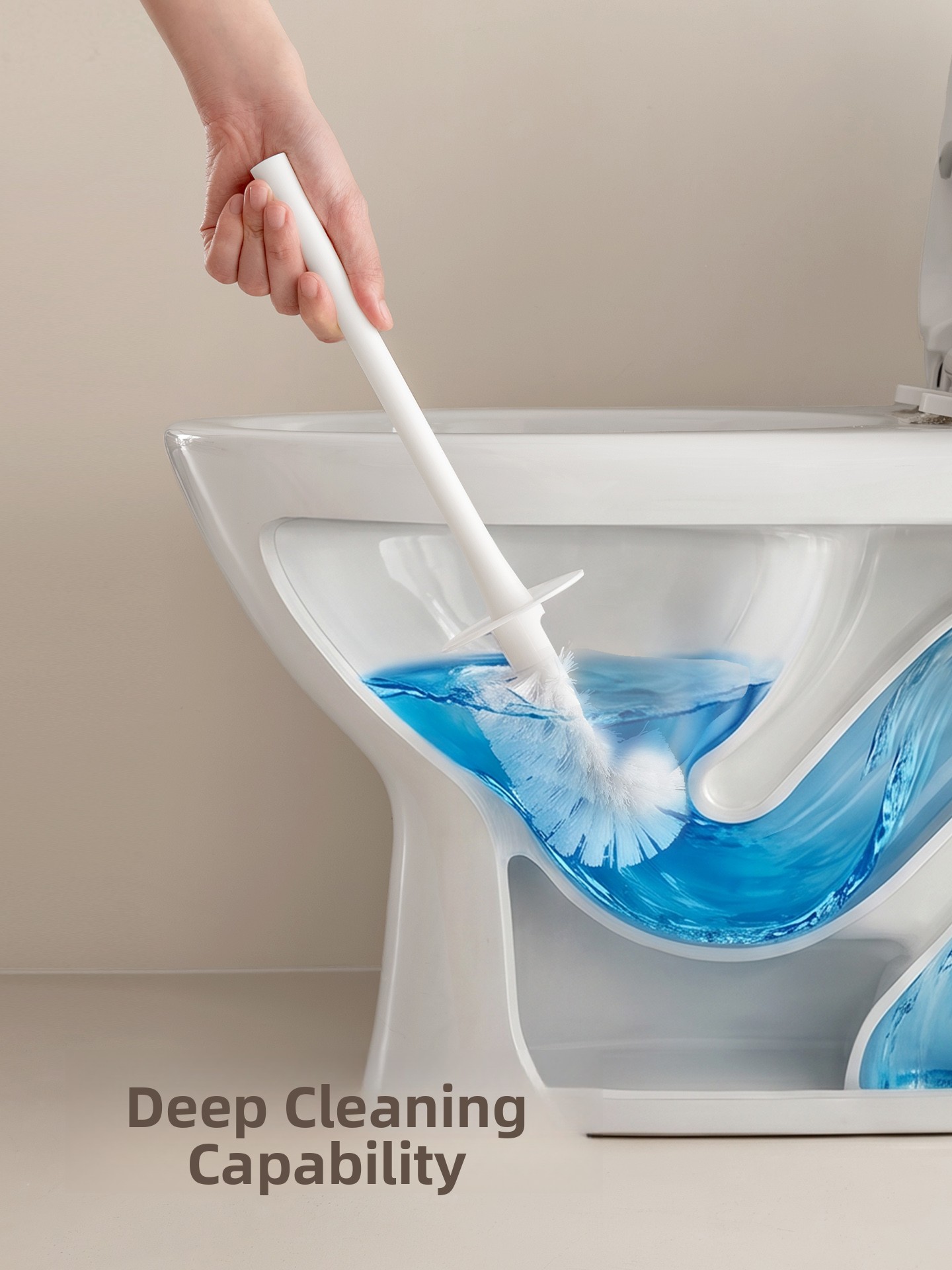 Escobilla de baño de esquina m - Home Needs Bathroom Cleaning reseña y precio