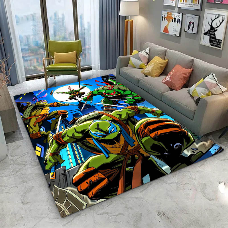 Alfombra 3D de las Tortugas Ni - Home Bathroom Movie reseña y precio