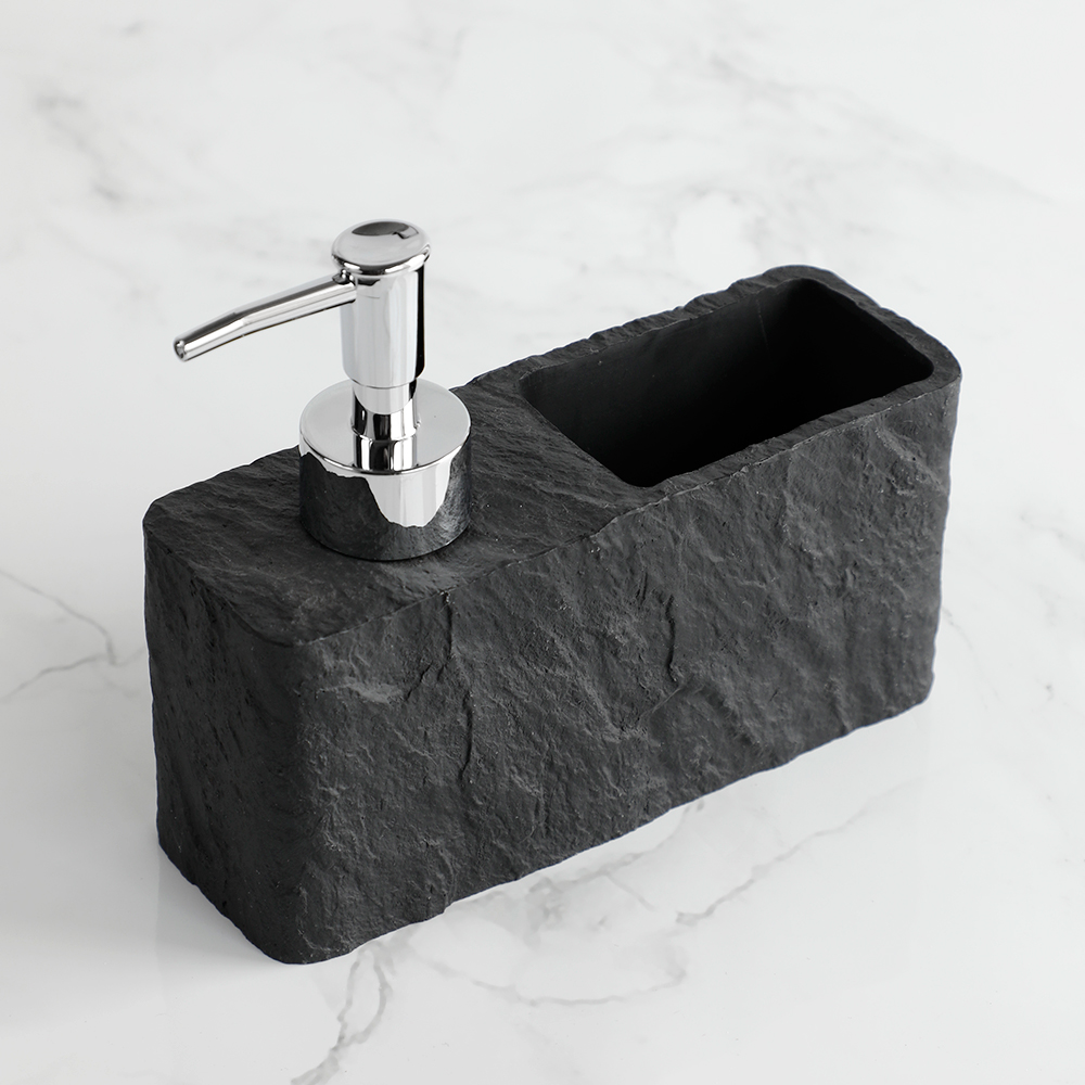 Dispensador de jabón con espon - Home Bathroom Soap Dispenser reseña y precio