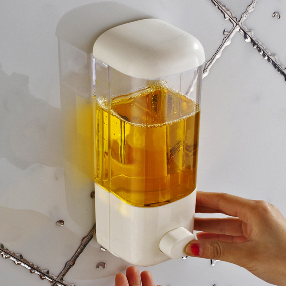Dispensador de jabón montado e - Home Bathroom Wall Soap Dispenser reseña y precio