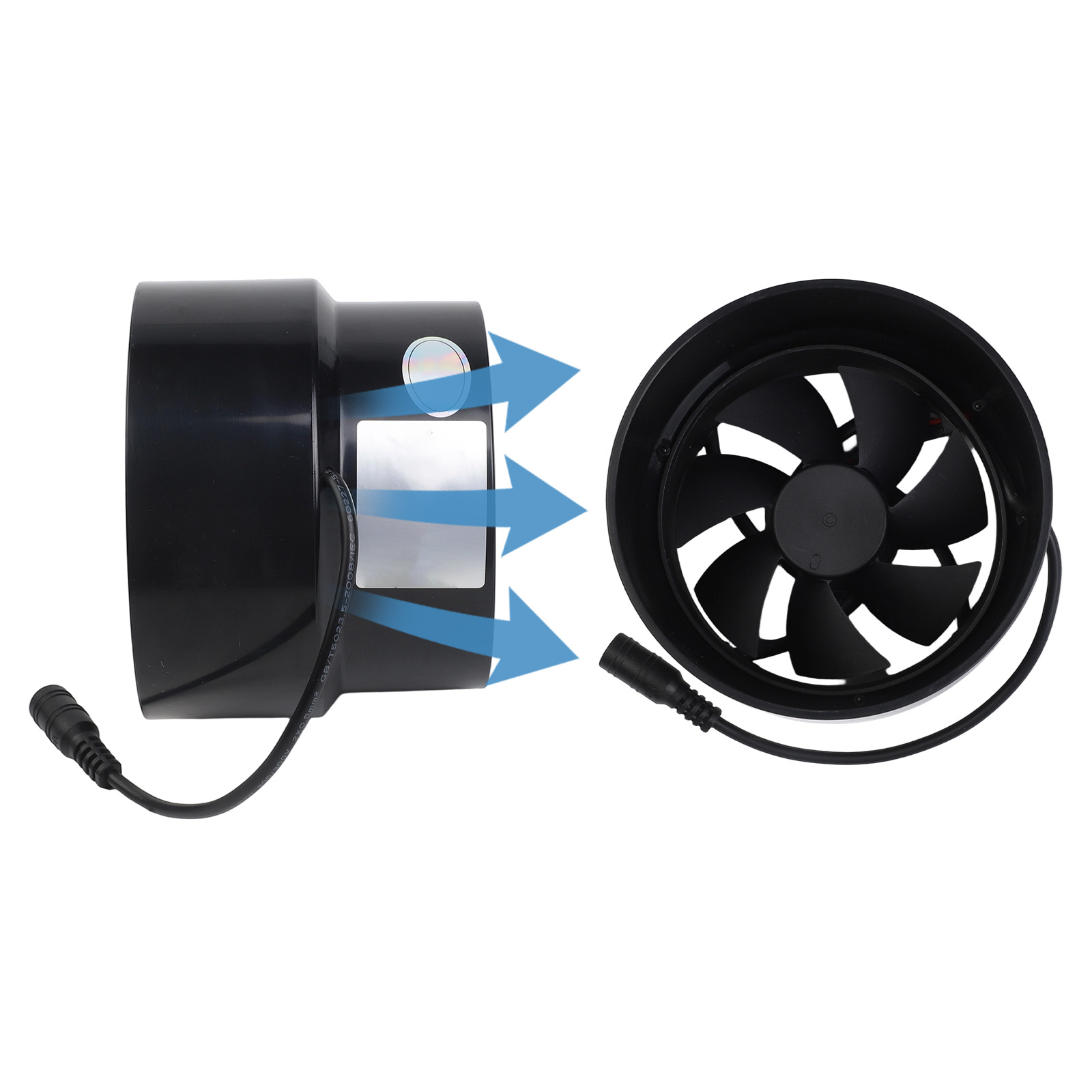Ventilador de conducto de 12V, - Home Bathroom Ventilation reseña y precio