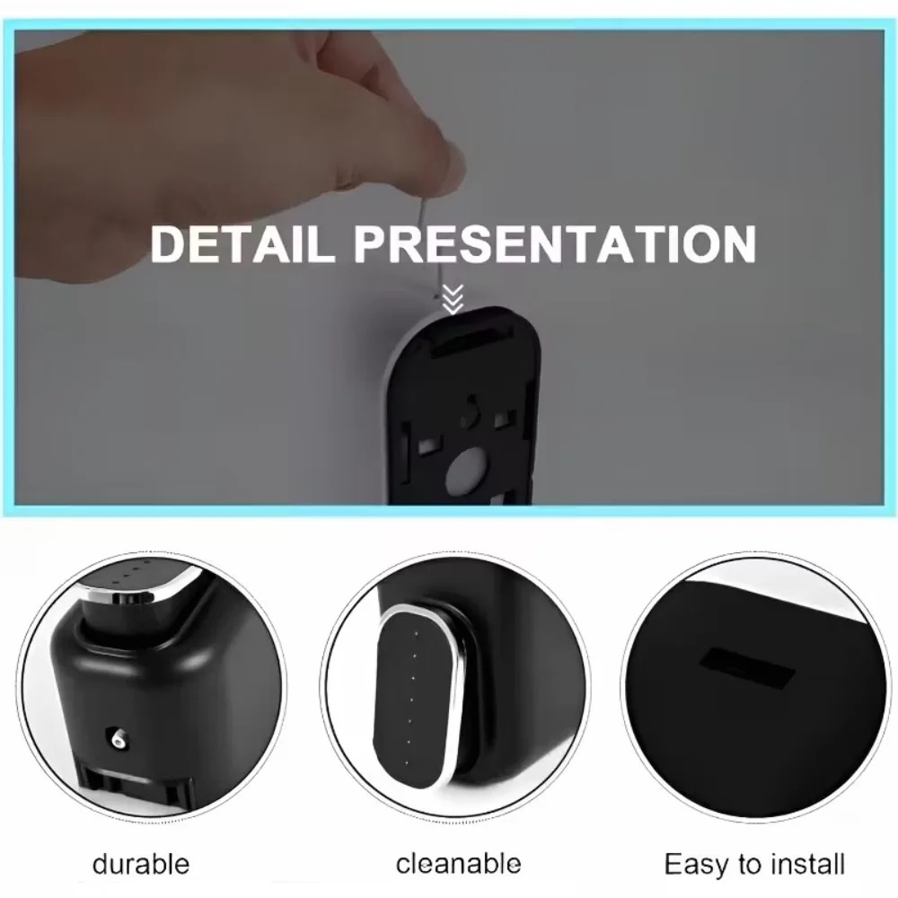 Dispensador de jabón manual mo - Home Bathroom Wall Soap Dispenser reseña y precio