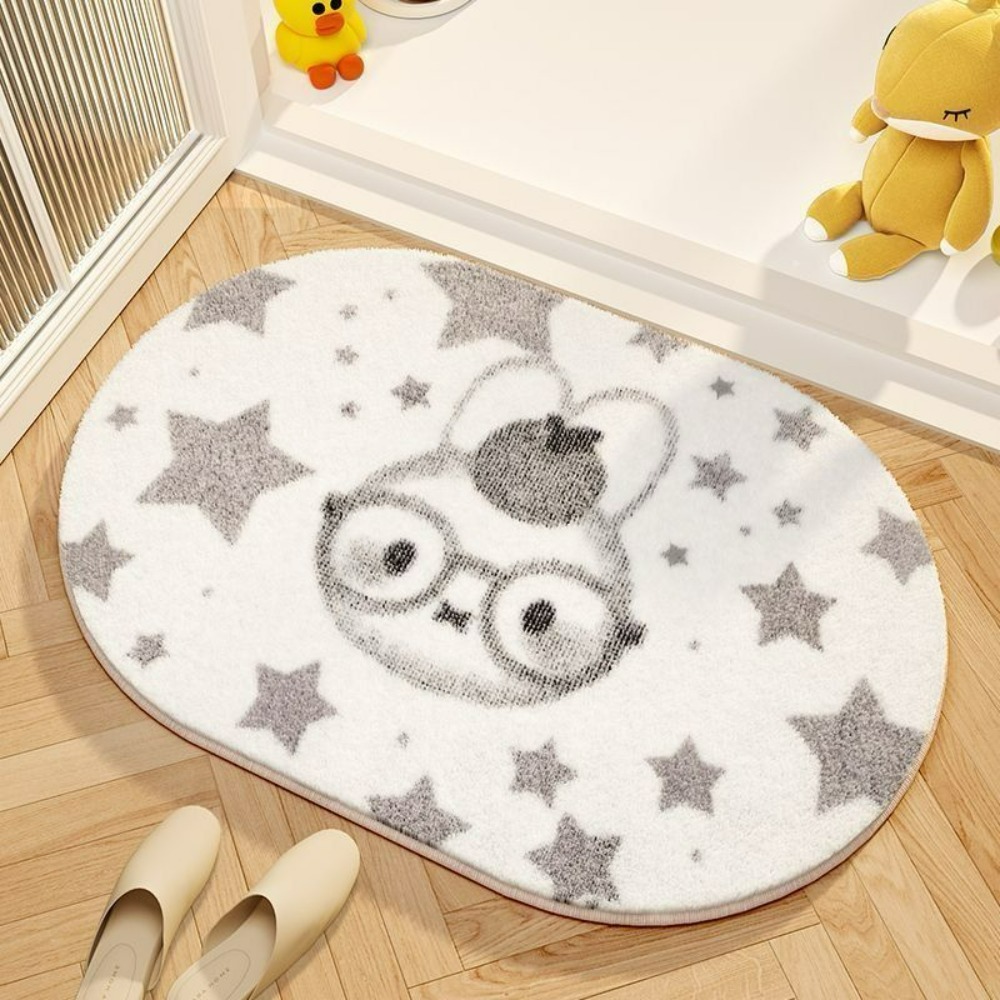 Alfombra de suelo con dibujos  - Home Bathroom Movie reseña y precio