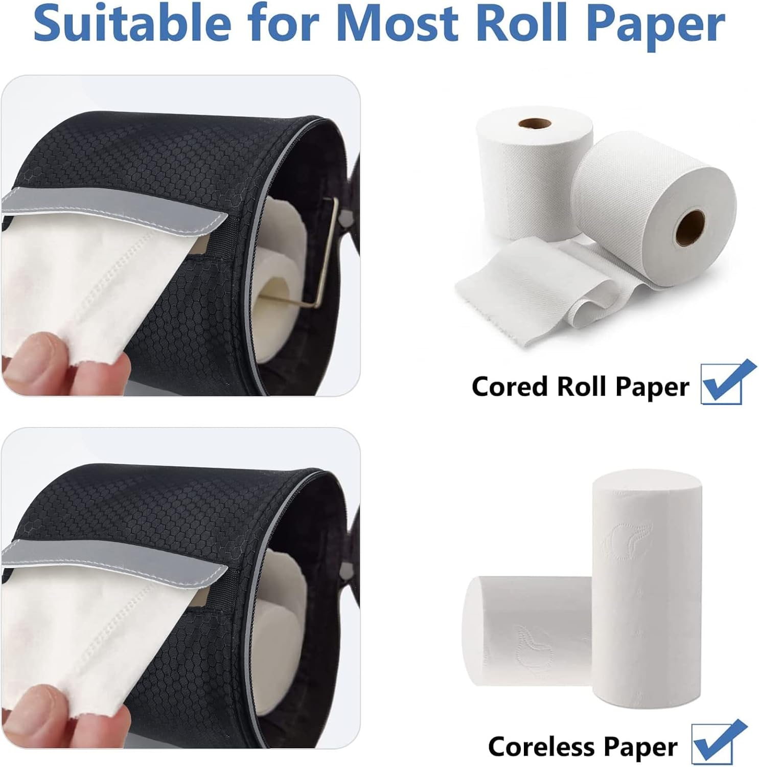 Portarrollos de Papel Higiénic - Home Bathroom Wallpaper reseña y precio