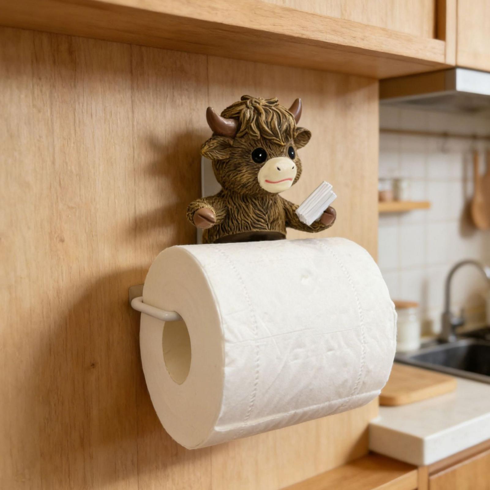 Portarrollos de papel rústico  - Home Bathroom Paper Towel Holder reseña y precio