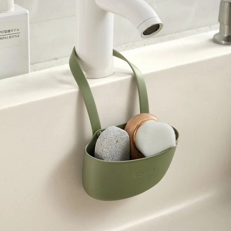 Soporte de esponjas para frega - Home Depot Bathroom Sink reseña y precio