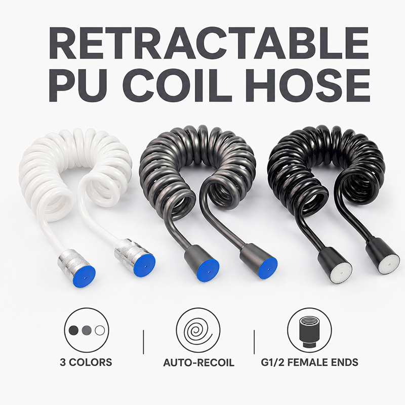 Manguera Espiralada de 2m, Ret - Home Bathroom Plumbing reseña y precio