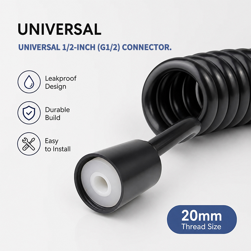 Manguera Espiralada de 2m, Ret - Home Bathroom Plumbing reseña y precio