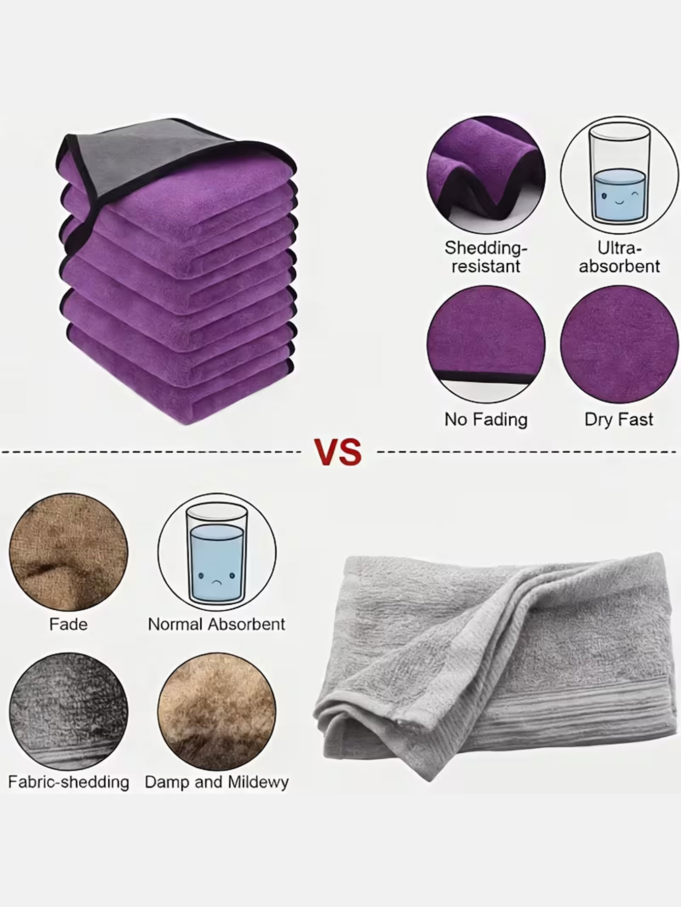 Paquete de 10 Paños de Limpiez - Home Kitchen Bathroom Cleaning reseña y precio