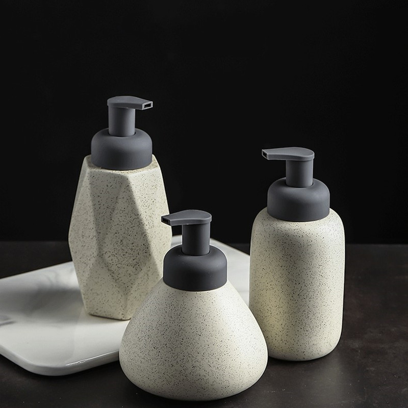 Dispensador de Mousse de cerám - Home Bathroom Soap Dispenser reseña y precio