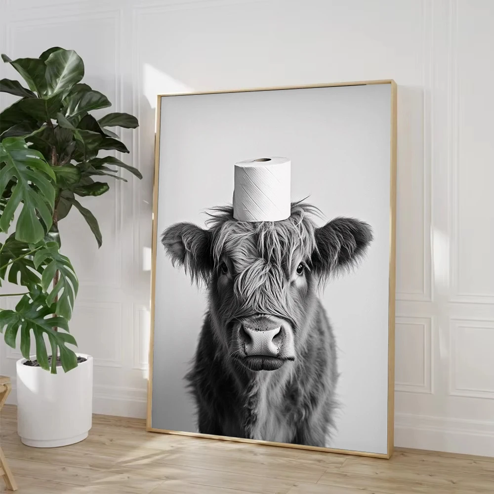 Póster Impreso en Lienzo de Va - Home Bathroom Wallpaper reseña y precio