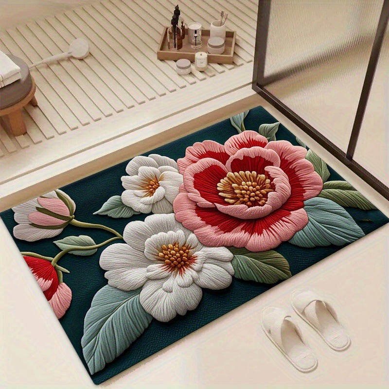 Alfombra de Baño Antideslizant - Home Made Bathroom Vanity reseña y precio