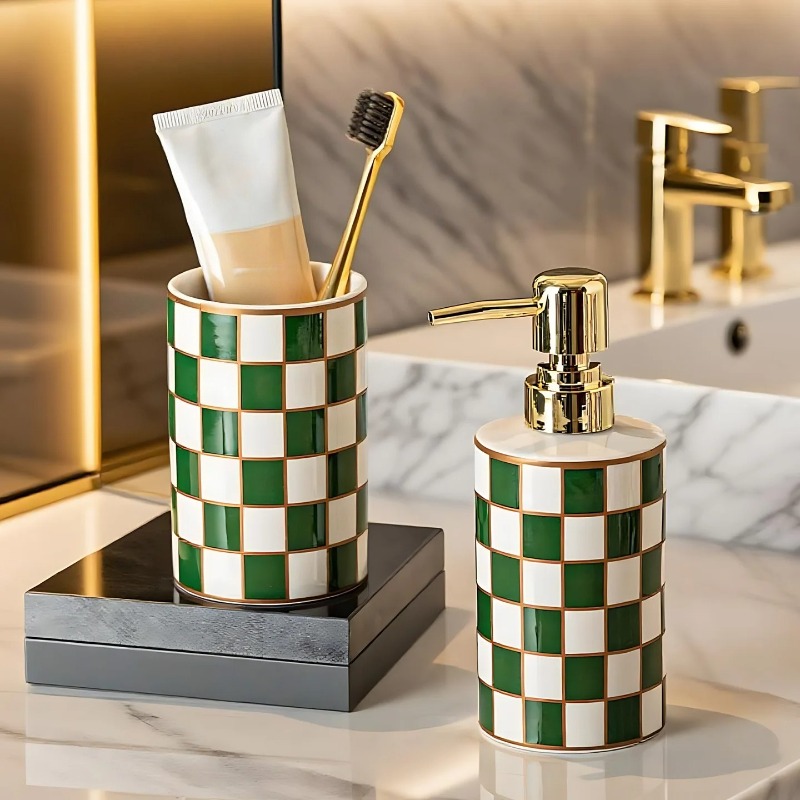 Botella de Loción Cilíndrica d - Home Bathroom Soap Dispenser reseña y precio