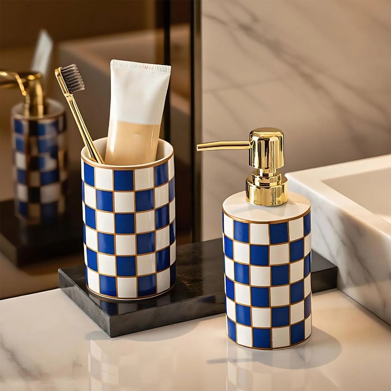 Botella de Loción Cilíndrica d - Home Bathroom Soap Dispenser reseña y precio